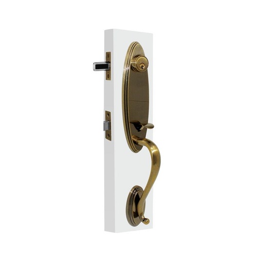[YAGDOB84794] GATILLO YALE ALABAMA LLAVE-LLAVE LATÓN ANTIGUO (MX84794)