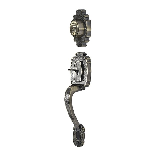 [YAG82250] GATILLO-GATILLO YALE RIVIERA LLAVE-LLAVE LATÓN ANTIGUO (MX82250)