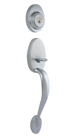 [YAGVEDCCM26] GATILLO YALE VENECIA LLAVE-LLAVE CROMO MATE (MX80876)