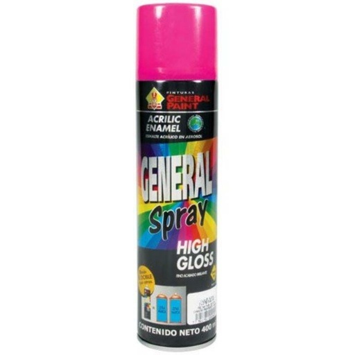 [GP-2697] AEROSOL GENERAL PAINT ROSA MEXICANO 400ML (A2697)(E)