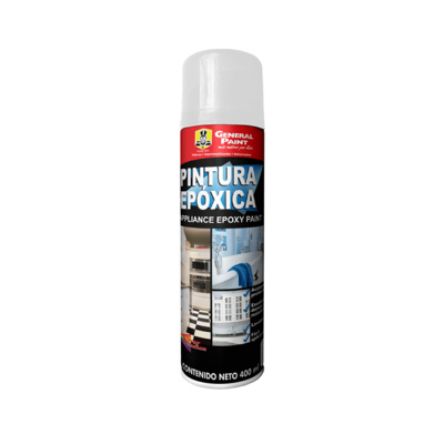 [GP-2301AE] AEROSOL GENERAL PAINT EPÓXICO BLANCO 400ML (AE2301)(E)