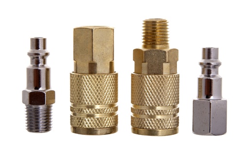 [GOJC41018] GONI JUEGO DE COPLES Y CONECTORES RÁPIDOS MACHO-HEMBRA 1/4" (41018) (H)