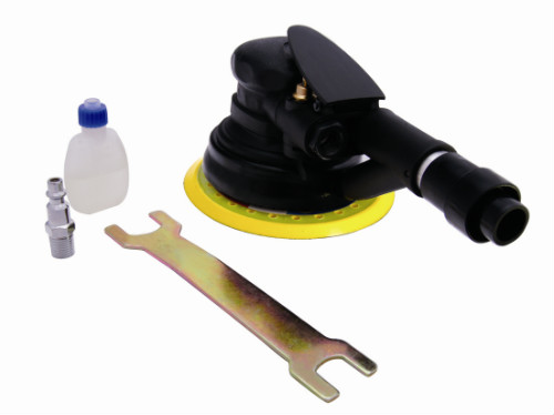 [GOLI2503] GONI LIJADORA NEUMÁTICA 6" C/EXTRACTOR DE POLVO AUTOMOTRIZ (2503)