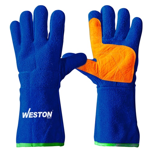 [WM-ST650030501] GUANTE WESTON SOLDADOR AZUL REFUERZO EN PALMA (ST-6-500-305-01)(H)