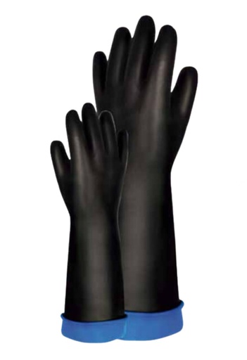 [GVNA300] GUANTE VITEX NEGRO C/ÁCIDO 300 No.8 PAR