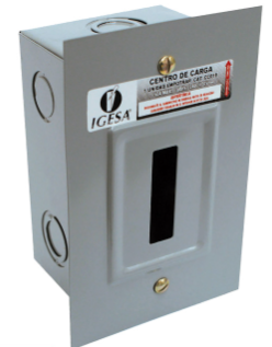 [IGECC01E] IGESA CENTRO DE CARGA 1 UNIDAD P/EMPOTRAR (E)