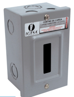 [IGECC01S] IGESA CENTRO DE CARGA 1 UNIDAD P/SOBREPONER (E)