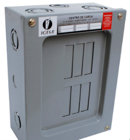 [IGECC06S] IGESA CENTRO DE CARGA 6 UNIDADES P/SOBREPONER (E)