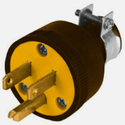 [IGOACL2PTPA] IGOTO CLAVIJA ATERRIZADA C/ARMAZÓN DE PLÁSTICO (CL-2PT-PA)(E)