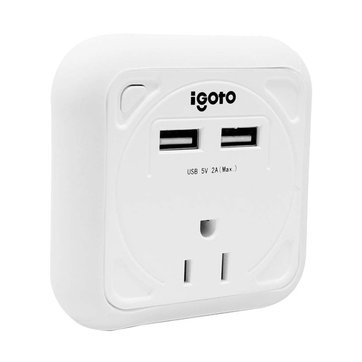 [IGOLE04] IGOTO LÁMPARA C/CONTACTO Y SALIDA USB (LE04)(E)
