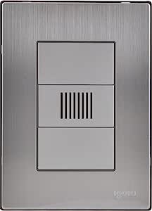 [IGOINOX1023] IGOTO PLACA C/TIMBRE ZUMBADOR PLATA (INOX1023)(E)