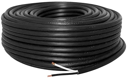 [IUCUR18] IUSA CABLE USO RUDO (SJT) 2 x 18 AWG 100M (301740)