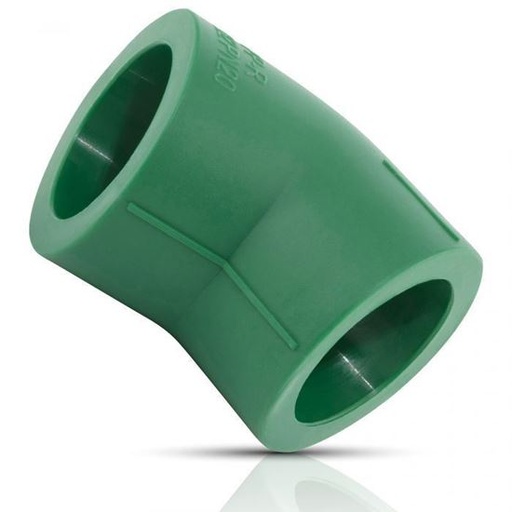 [IU-CA616339] IUSA PLUS CODO 45° PPR 3/4" (25MM) (616339)(H)