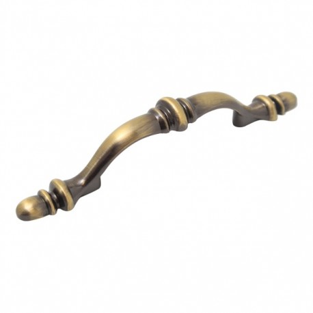 [HANJT3888] JALADERA HANDY TRADICIONAL LATÓN ANTIGUO 26MM X 76MM C/TORNILLO (3888)(E)