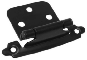 [HANBJ3153] JUEGO DE BISAGRA HANDY PARCHE NEGRA C/2PZ C/TORNILLO CHINA (3153)(E)