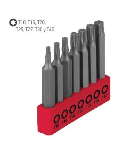 [AKZ-114005] AKSI JUEGO 7 PUNTAS 2" (114005) (H)