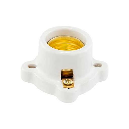 [EKL-SOC-007] KLEIMAN SOCKET PORCELANA CUADRADO BLANCO (SOC-007)(E)