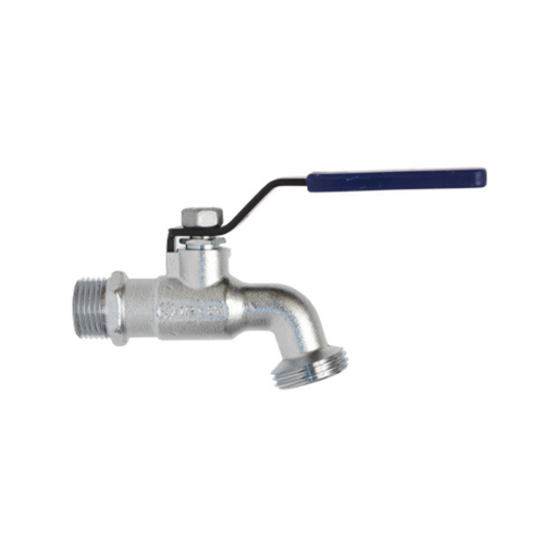 [CX-LLAJ711] COFLEX LLAVE JARDÍN 1/4 VUELTA 1/2" M.N.P.T. x 3/4" N.H. (IP-711)