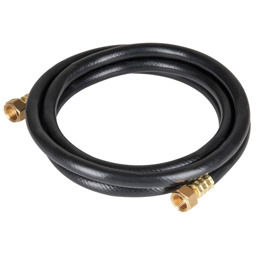 [FRMG200] MANGUERA PVC FRASA AEROGAS NEGRA 2M CONEXIÓN 3/8 LATÓN (MG200)