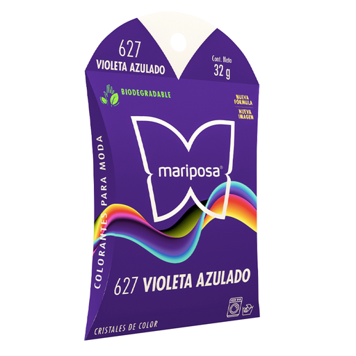 [MCRIST627] MARIPOSA CRISTALES 627 VIOLETA 32GR (H)