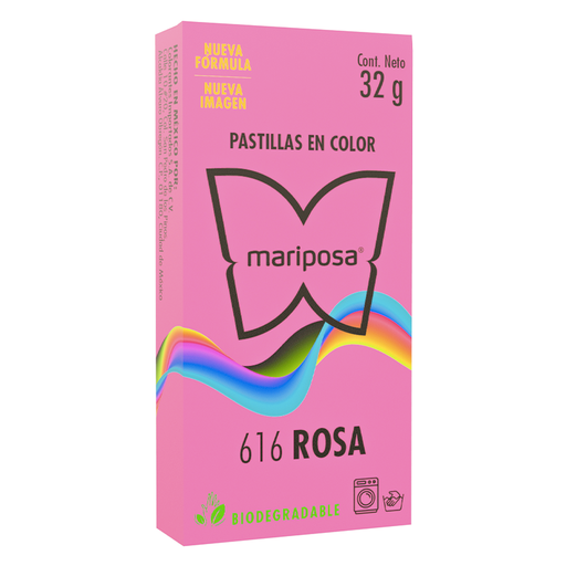 [MC616] MARIPOSA PASTILLA 616 ROSA 32GR (H)