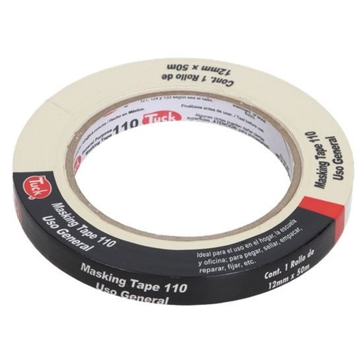 [TKM110UG12X50] MASKING TUK 110 USO GENERAL 12MM x 50M (1/2")