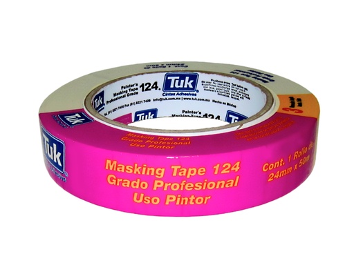 [TKM124-24X50] MASKING TUK 124 24MM x 50M (1")