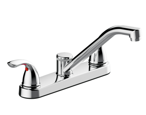 [CX-MEZGF-D201CR] COFLEX MEZCLADORA 8" P/FREGADERO CROMO (GF-D201)