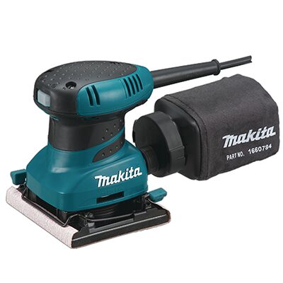 [MKTLJBO4556] LIJADORA ORBITAL MAKITA 4-1/2 200W C/BOLSA P/POLVO (BO4556)(E)