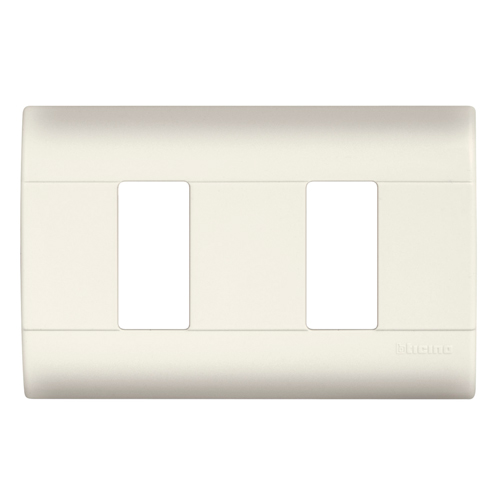 [BTMMP2V] BTICINO MODUS PLACA RESINA 2 VENTANAS MARFIL (E5N2) (E)