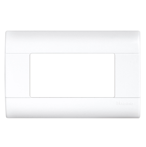 [BTMBP4V] BTICINO MODUS PLACA RESINA 4 VENTANAS BLANCA (E5N4BN) (E)