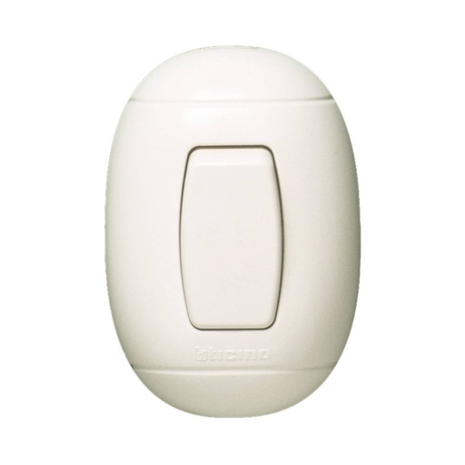 [BTOMAS] BTICINO OVAL MARFIL APAGADOR SENCILLO (P-52) (E)