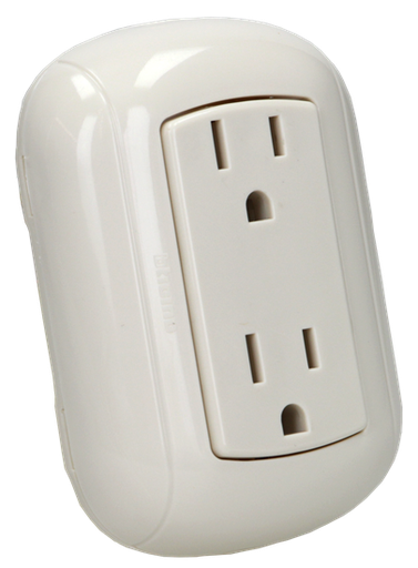 [BTOMCD] BTICINO OVAL MARFIL CONTACTO DUPLEX (P-38) (E)