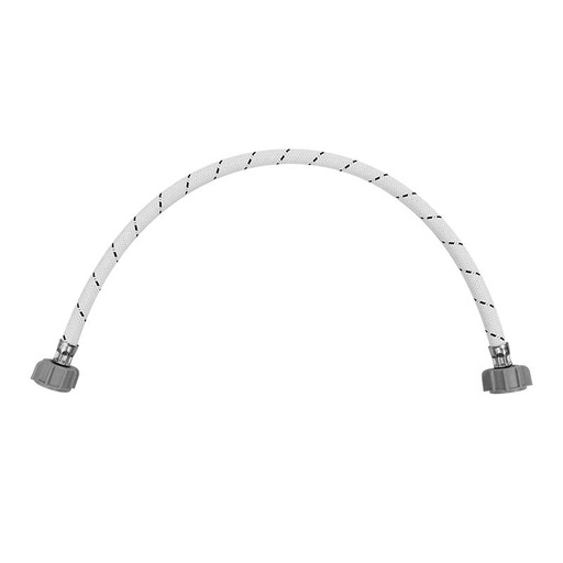 [CX-FCVB1/2-55] PAQUETE MANGUERA COFLEX C/10PZ VINILO BLANCO P/LAVABO 1/2"AM X 1/2"AM 55CM (CVLB-A55)