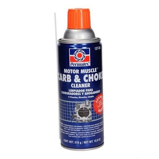 [PELC137DA] PERMATEX LIMPIADOR P/CARBURADOR-AHOGADOR 310GR