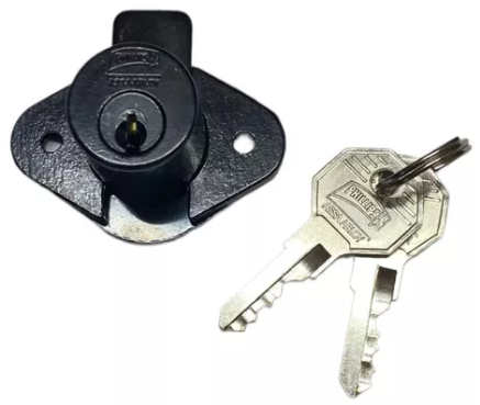 [PHCE021MX6579] CERRADURA PHILLIPS 21 NEGRA P/MUEBLE CAJA (MX6579)(H)