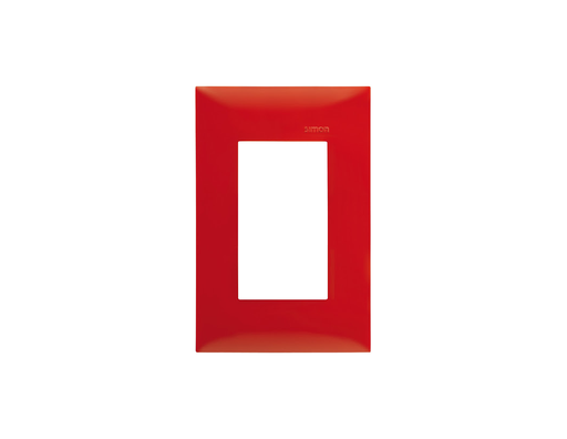 [SIP3MRC] PLACA SIMON 3 VENTANAS S/CHASIS ROJO CARMESÍ (25613-57)(E)