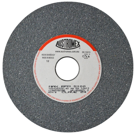 [AU161RAG0024] RUEDA ABRASIVA AUSTROMEX USO GENERAL 6" GRANO 80 (24) (H)