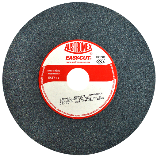 [AU171RAG0028] RUEDA ABRASIVA AUSTROMEX USO GENERAL 8" GRANO 60 (28) (H)