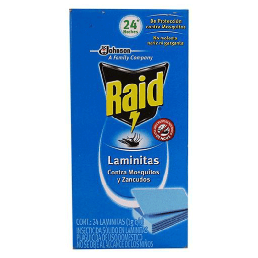 [JHIRL] RAID REPUESTO C/ 24 PLAQUITAS (9770)