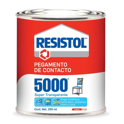 [HER5000-ST250] RESISTOL 5000 SUPER TRANSPARENTE 250ML
