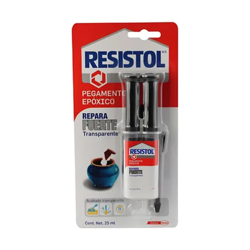 [HEGR-RFT25] RESISTOL REPARA FUERTE TRANSPARENTE 25ML