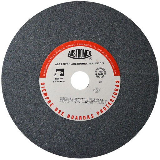 [AU695RAG0046] RUEDA USO GENERAL AUSTROMEX 10" X 1 X 1 GRANO 60 (46)