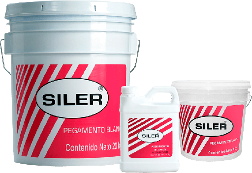 [SLRAD41ARSB20] SILER ADHESIVO BLANCO ARTESANAL ETIQUETA ROSA 20KG