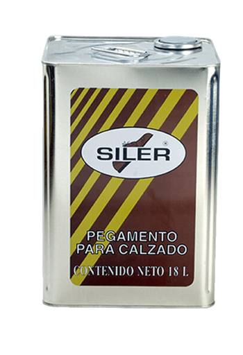 [SLRADC20EC18] SILER ADHESIVO AMARILLO P/CALZADO ETIQUETA CAFÉ 18LT