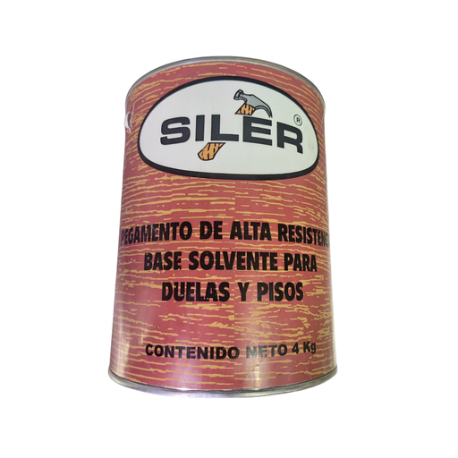 [SLRADCOSE04] SILER ADHESIVO BASE SOLVENTE P/DUELAS Y PISOS 4KG