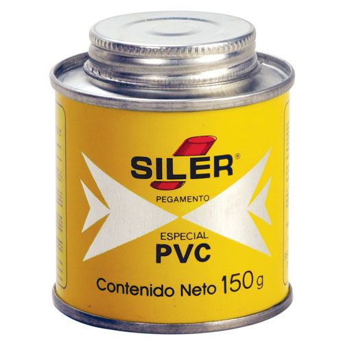 [SLRADP12VC150] SILER ADHESIVO P/TUBERÍAS PVC AMARILLO 150GR (1503)