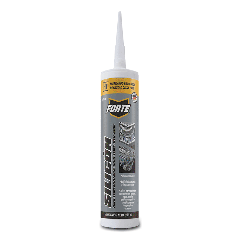 [HTSIATG280] SILICÓN HECORT ALTA TEMPERATURA GRIS 280ML (16-0214)