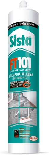 [HESDC101BC280B] SISTA FT101 FLEXTEC BLANCO 280ML