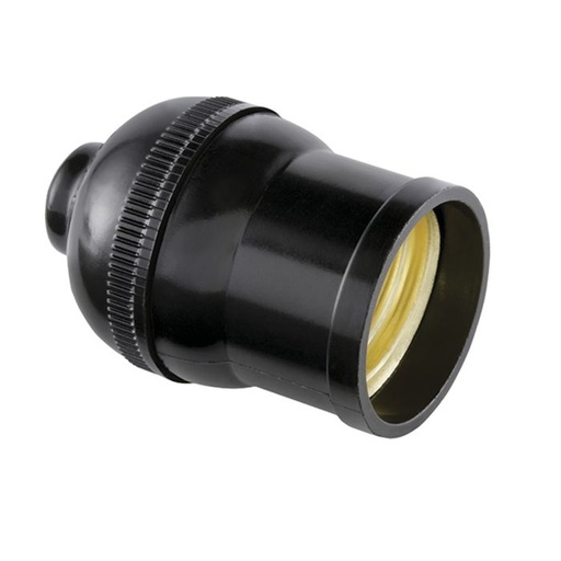 [IUA111R] IUSA SOCKET BAQUELITA SENCILLO 111-R C/ROSCA (310752)(H)